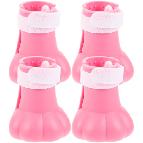 Happyyami 4stücke Silikon Katzenstiefel Mit Krallenschutz Verstellbare Und rutschfeste Pfotenschuhe Für Katzen Für Bad Pflege Und Tierarztbesuch Happyyami 4stücke Silikon Katzenstiefel Mit Krallenschutz Verstellbare Und rutschfeste Pfotenschuhe Für Katzen Für Bad Pflege Und Tierarztbesuch von Happyyami