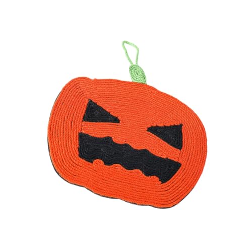 Happyyami 4stücke Scratch Pad Katzenkratzbrett Aus Sisal Mit Halloween-Pumpkin-Design rutschfest Für Haustiere Schützt Möbel Und Teppiche Für Katzen Und Kätzchen Happyyami 4stücke Scratch Pad Katzenkratzbrett Aus Sisal Mit Halloween-Pumpkin-Design rutschfest Für Haustiere Schützt Möbel Und Teppiche Für Katzen Und Kätzchen von Happyyami