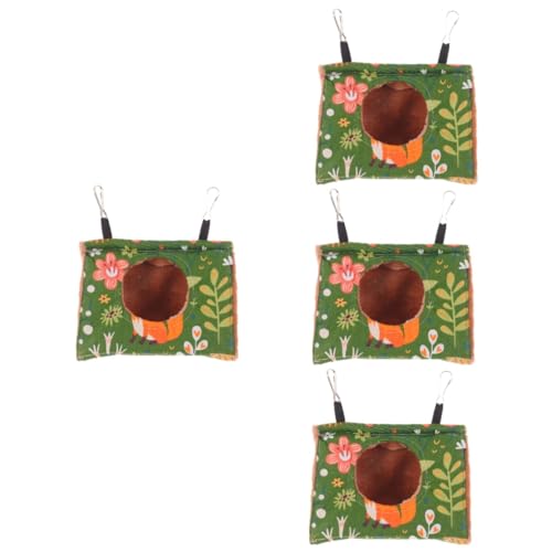 Happyyami 4stücke Triangular Bird Bed Winterliche Hängematte Für Vögel Aus Dickem Warm Und Bequem Für Papageien Sittiche Und Andere Kleinvögel Sorgt Für Gemütliche Umgebung Im Käfig Happyyami 4stücke Triangular Bird Bed Winterliche Hängematte Für Vögel Aus Dickem Warm Und Bequem Für Papageien Sittiche Und Andere Kleinvögel Sorgt Für Gemütliche Umgebung Im Käfig von Happyyami