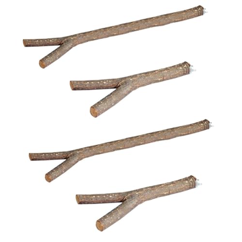 Happyyami 4stücke Vogelstand-Rack Aus Holz Für Papageien Und Vögel Praktische Vogelkäfig-zubehör Für Spiel Und Krallenpflege Happyyami 4stücke Vogelstand-Rack Aus Holz Für Papageien Und Vögel Praktische Vogelkäfig-zubehör Für Spiel Und Krallenpflege von Happyyami