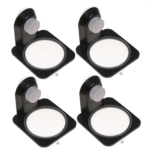 Happyyami 4-teiliges Gecko-zubehör-Set Reptilienbecken-zubehör Tiernäpfe Aus Stabilem Material Einfache Wandmontage Zur Platzsparenden Aufbewahrung Futter- Und Wassernäpfe Für Reptilien von Happyyami