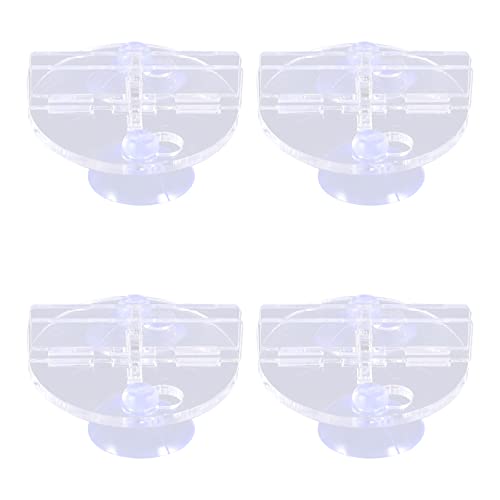 Happyyami 4stücke Aquarium Ablaichkasten Trennwand Saugnapf Clips Transparente Für Fischzucht Und Isolation Effektive Trennung Im Aquarien Tank von Happyyami
