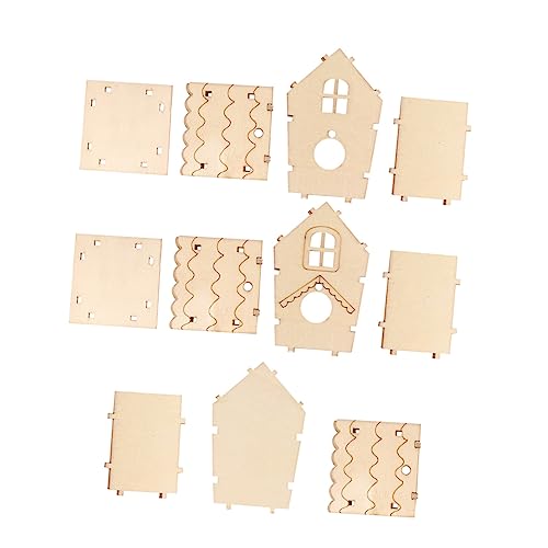 Happyyami Holz Vogelnest Vogel Zucht Box Montieren Schwalben Nest Decor 4 Pcs Blank Linie Muster Happyyami Holz Vogelnest Vogel Zucht Box Montieren Schwalben Nest Decor 4 Pcs Blank Linie Muster von Happyyami