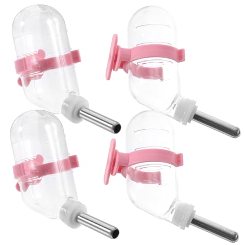 Happyyami 4 Stück Teiliges Edelstahl Hamster Trinkflaschen Automatischer Wasserspender mit Vakuumversiegeltem Kugelventil für Kleintiere Wie Meerschweinchen Igel und Mäuse Happyyami 4 Stück Teiliges Edelstahl Hamster Trinkflaschen Automatischer Wasserspender mit Vakuumversiegeltem Kugelventil für Kleintiere Wie Meerschweinchen Igel und Mäuse von Happyyami