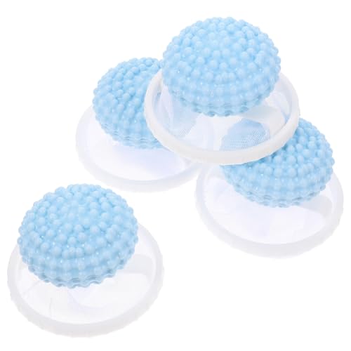 Happyyami 4 Stück Tierhaarentferner Für Wäsche, Schwimmender Haarfilter-netzbeutel, Waschmaschine, Fusselfänger, Hundehaarentferner Für Waschmaschine, Wiederverwendbar, Haarfänger Für Happyyami 4 Stück Tierhaarentferner Für Wäsche, Schwimmender Haarfilter-netzbeutel, Waschmaschine, Fusselfänger, Hundehaarentferner Für Waschmaschine, Wiederverwendbar, Haarfänger Für von Happyyami