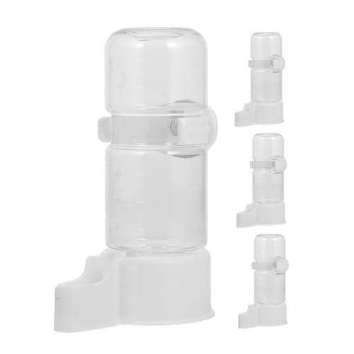 Happyyami Käfig-trinkwasserspender 4er-Pack Vogel-wasserspender Automatischer Vogelfutterspender Für Käfig Universelle Kompatibilität Tränke von Happyyami