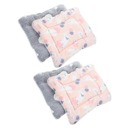 Happyyami 4stücke -bettmatten Für Kleine Tiere Gemütliche Decke Für Hamster Und Katzen Waschbare Und Tragbare Tierdecke Für Käfige Sofas Und Und Warm Für Winter Happyyami 4stücke -bettmatten Für Kleine Tiere Gemütliche Decke Für Hamster Und Katzen Waschbare Und Tragbare Tierdecke Für Käfige Sofas Und Und Warm Für Winter von Happyyami