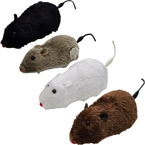 Happyyami Katzenspielzeug Aufziehmaus 4 Stück Plüschmaus Spielzeug Aufziehmäuse Für Katzen Spielzeug Zufällige Farbe Happyyami Katzenspielzeug Aufziehmaus 4 Stück Plüschmaus Spielzeug Aufziehmäuse Für Katzen Spielzeug Zufällige Farbe von Happyyami