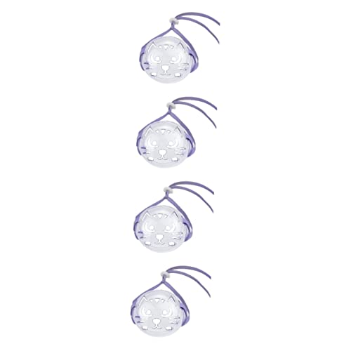 Happyyami 4 Stück transparenter Katzenmaulkorb katzenschutz katzenpflege Katze mit kurzer Schnauze kleines hundezubehör Maulkorb für die Haushaltspflege kompakter Maulkorb pp Violett Happyyami 4 Stück transparenter Katzenmaulkorb katzenschutz katzenpflege Katze mit kurzer Schnauze kleines hundezubehör Maulkorb für die Haushaltspflege kompakter Maulkorb pp Violett von Happyyami