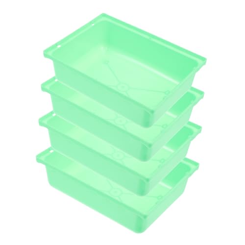 Happyyami 4stücke Kunststoff Käfig Toiletten Für Hamster Praktische Und Leicht Zu Reinigende Fäkalientrays Für Kleintiere Für Zuhause Training Toilettenverhaltens Happyyami 4stücke Kunststoff Käfig Toiletten Für Hamster Praktische Und Leicht Zu Reinigende Fäkalientrays Für Kleintiere Für Zuhause Training Toilettenverhaltens von Happyyami