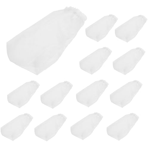 Happyyami 40 STK Filterbeutel Für Aquarien Filtersocken Für Aquarien Mesh-spülbeckensieb Aquarium Waschbecken Mesh-filtersocke Sieb Für Die Spüle Elektrisch Weiß Kotabsaugung von Happyyami