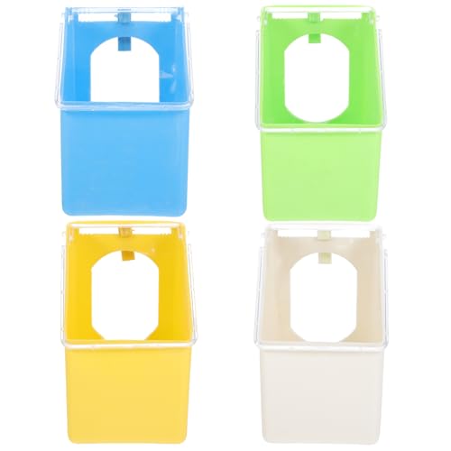 Happyyami 4er Set Hängender Taubenfutterbehälter Multifunktionale Futterstation Für Tauben Mit Deckel Futter Und Wasserschalen Und Happyyami 4er Set Hängender Taubenfutterbehälter Multifunktionale Futterstation Für Tauben Mit Deckel Futter Und Wasserschalen Und von Happyyami