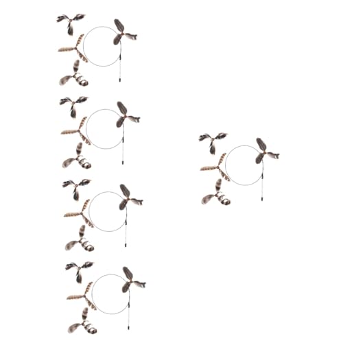 Happyyami 5 Sätze Katze lustiges Stick-Katzenspielzeug interaktives katzenspielzeug Interactive cat Toy Kätzchenspielzeug für Katzen Katze neckender Zauberstab Kätzchen Spielzeug Spielzeuge Happyyami 5 Sätze Katze lustiges Stick-Katzenspielzeug interaktives katzenspielzeug Interactive cat Toy Kätzchenspielzeug für Katzen Katze neckender Zauberstab Kätzchen Spielzeug Spielzeuge von Happyyami