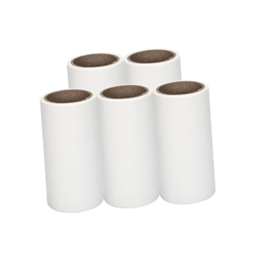 Happyyami 5 Stück 60 Blatt Fusselrolle Zubehör Reinigungsband Zerreißbares Klebepapier Happyyami 5 Stück 60 Blatt Fusselrolle Zubehör Reinigungsband Zerreißbares Klebepapier von Happyyami