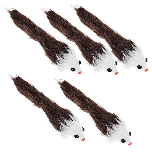 Happyyami 5St Interaktives Katzenspielzeug Plüschtier interaktives Spielzeug Interaktives Katzenminze-Spielzeug Katzenspielzeug für Wohnungskatzen Spielzeuge Mäuse-Katzenspielzeug Haustier Happyyami 5St Interaktives Katzenspielzeug Plüschtier interaktives Spielzeug Interaktives Katzenminze-Spielzeug Katzenspielzeug für Wohnungskatzen Spielzeuge Mäuse-Katzenspielzeug Haustier von Happyyami