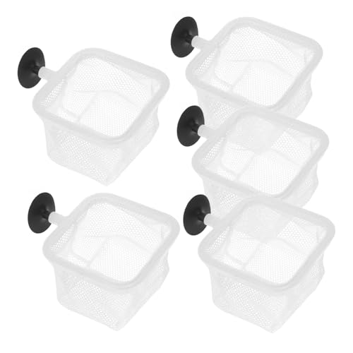 Happyyami 5stücke Fischernetz Für Aquarien Atmungsaktives Zucht-Netz Mit Saugnäpfen Zur Trennung Von Jungfischen Und Schutz Von Kleinen Fischen Robuste Und Langlebige Konstruktion Für von Happyyami