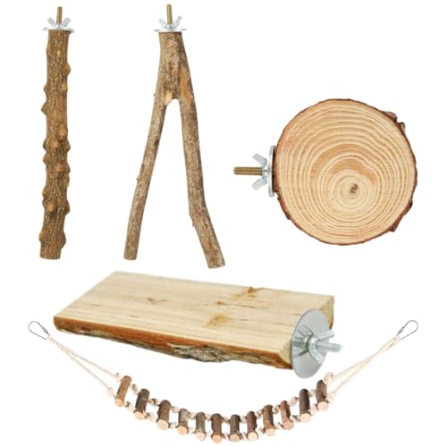 Happyyami 5St Papagei stehender Stock Vogel Steht für Papagei Leiter-Schaukel-Spielzeug sitzstangen für vogelkäfige vogelkäfig zubehör Sittich Holzbarsch Vogelklauen-Schleifstab hölzern Happyyami 5St Papagei stehender Stock Vogel Steht für Papagei Leiter-Schaukel-Spielzeug sitzstangen für vogelkäfige vogelkäfig zubehör Sittich Holzbarsch Vogelklauen-Schleifstab hölzern von Happyyami