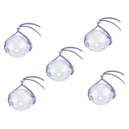 Happyyami 5St transparenter Katzenmaulkorb pet Supplies katzenschutz Maulkorb für Haustiere Professioneller Katzenmaulkorb Tragbarer Maulkorb für Kätzchen Maulkorb für die Haushaltspflege Happyyami 5St transparenter Katzenmaulkorb pet Supplies katzenschutz Maulkorb für Haustiere Professioneller Katzenmaulkorb Tragbarer Maulkorb für Kätzchen Maulkorb für die Haushaltspflege von Happyyami
