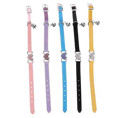 Happyyami 5st Haustierhalsband Welpe Für Wurf Glöckchen Für Hundehalsbänder Welpen-id Türklingel Hund Kabel Antibellgerät Für Hunde Glocke Rindenhalsband Kette Rassen Pfeife Polyester Happyyami 5st Haustierhalsband Welpe Für Wurf Glöckchen Für Hundehalsbänder Welpen-id Türklingel Hund Kabel Antibellgerät Für Hunde Glocke Rindenhalsband Kette Rassen Pfeife Polyester von Happyyami