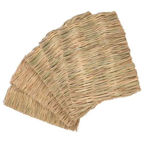 Happyyami 5st Sommerkühlmatte Für Kleine Haustiere Kühlmatte Für Haustiere Im Sommer Meerschweinchenmatte Hase Natürliche Gewebte Bettmatte Kleine Hamster-schlafmatte Kaninchenmatte Gras Happyyami 5st Sommerkühlmatte Für Kleine Haustiere Kühlmatte Für Haustiere Im Sommer Meerschweinchenmatte Hase Natürliche Gewebte Bettmatte Kleine Hamster-schlafmatte Kaninchenmatte Gras von Happyyami