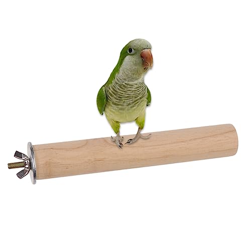 Happyyami 5stücke Holz Sitzstangen Für Papageien Natürliche Spielstangen Zum Klettern Und Krallenwetzen Robuste Vogelkäfig Zubehör Für Aktive Vögel von Happyyami