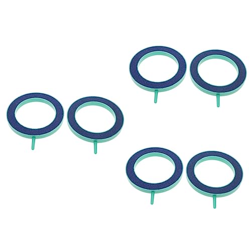 Happyyami 6 STK Blasenstein Luftverteiler sauerstoffpumpe Aquarienluft Scheibenblasendiffusor Aquarium Luftpumpe Luftsprudler für Aquarien Belüftung Blasentablett Ballon Belüfter Happyyami 6 STK Blasenstein Luftverteiler sauerstoffpumpe Aquarienluft Scheibenblasendiffusor Aquarium Luftpumpe Luftsprudler für Aquarien Belüftung Blasentablett Ballon Belüfter von Happyyami
