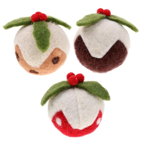 Happyyami 6 STK Fellknäuel-Spielzeug Für Haustiere Ballspielzeug Für Katzen Ballspielzeug Aus Wollfilz Lautes Katzenspielzeug Katzen-Teaser Hunde Verpackt Katzenzubehör Gefälschte Wolle Happyyami 6 STK Fellknäuel-Spielzeug Für Haustiere Ballspielzeug Für Katzen Ballspielzeug Aus Wollfilz Lautes Katzenspielzeug Katzen-Teaser Hunde Verpackt Katzenzubehör Gefälschte Wolle von Happyyami