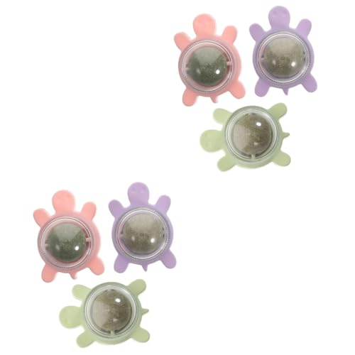 Happyyami 6 STK Katzenminze Bälle Spielzeug für Kätzchen Wand Katzenspielzeug Twerking-Spielzeug Anlage Katzenminze-Ball Katzenspielzeug drinnen drehbar Katzenball Wandbehang Pflanze PVC Happyyami 6 STK Katzenminze Bälle Spielzeug für Kätzchen Wand Katzenspielzeug Twerking-Spielzeug Anlage Katzenminze-Ball Katzenspielzeug drinnen drehbar Katzenball Wandbehang Pflanze PVC von Happyyami