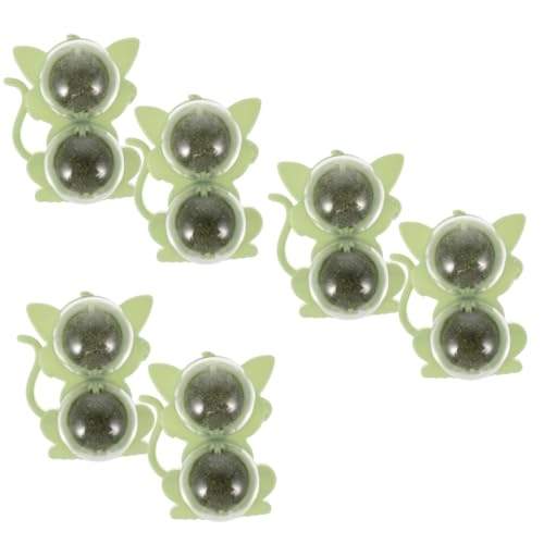 Happyyami 6 STK Katzenspielzeug Silberreben-Katzenminze-Kugeln Katzenminze-Wandbälle Mini Spielzeuge Twerking-Spielzeug drehbarer Catnip-Ball Haustierspielzeug für Katze natürlich Beißstock Happyyami 6 STK Katzenspielzeug Silberreben-Katzenminze-Kugeln Katzenminze-Wandbälle Mini Spielzeuge Twerking-Spielzeug drehbarer Catnip-Ball Haustierspielzeug für Katze natürlich Beißstock von Happyyami