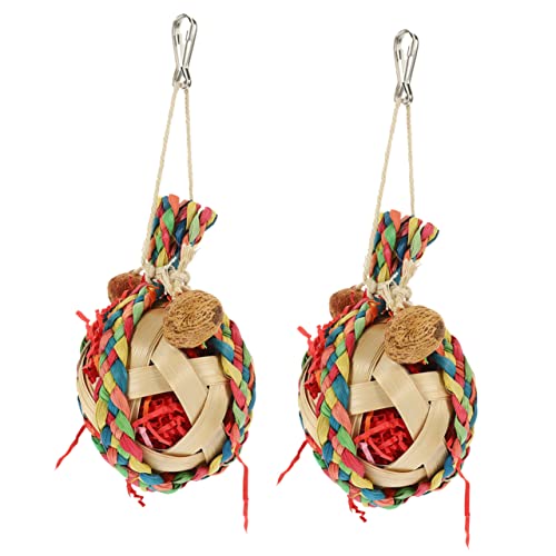 Happyyami 6 STK Papagei Kauspielzeug Spielzeug für Hasen Hasenspielzeug für Kaninchen vogelkäfig zubehör vogelzubehör für käfig Beißspielzeug für Papageien Papageienkäfig Vogelspielzeug Happyyami 6 STK Papagei Kauspielzeug Spielzeug für Hasen Hasenspielzeug für Kaninchen vogelkäfig zubehör vogelzubehör für käfig Beißspielzeug für Papageien Papageienkäfig Vogelspielzeug von Happyyami
