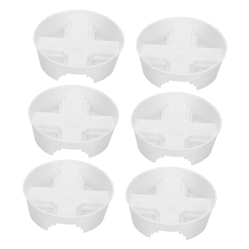 Happyyami 6stücke Pflanzenuntersetzer wasserdichte Blumentopf-Saucer Für Innenräume Elegantes Design Für Saubere Und Stabile Pflanzenpflege Für Büros Und Wohnungen Happyyami 6stücke Pflanzenuntersetzer wasserdichte Blumentopf-Saucer Für Innenräume Elegantes Design Für Saubere Und Stabile Pflanzenpflege Für Büros Und Wohnungen von Happyyami