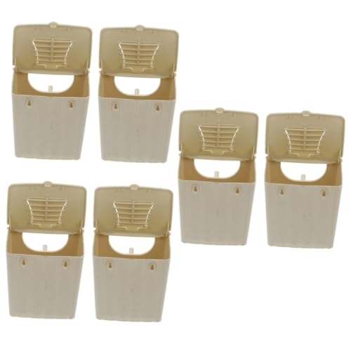 Happyyami Brutbox Vogel Vogelkäfige 6 Stück Vogelzuchtbox Vogelzuchtkoffer Vogelzuchthaus Hängendes Vogelhaus Vogelschlafhaus Hängendes Vogelnest Heimtierbedarf Vogelnistkoffer Vogelbrutkasten Happyyami Brutbox Vogel Vogelkäfige 6 Stück Vogelzuchtbox Vogelzuchtkoffer Vogelzuchthaus Hängendes Vogelhaus Vogelschlafhaus Hängendes Vogelnest Heimtierbedarf Vogelnistkoffer Vogelbrutkasten von Happyyami