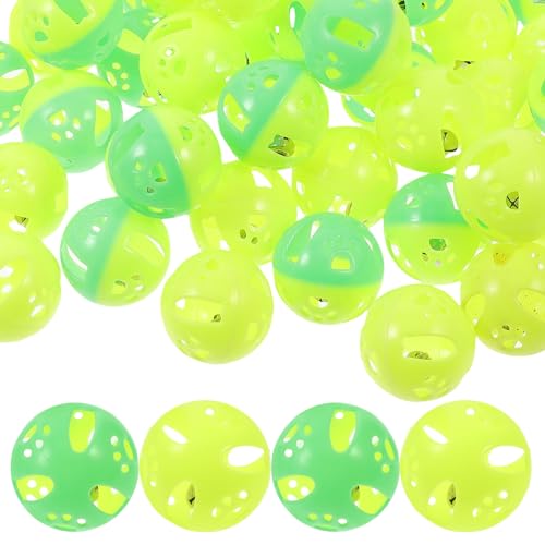 Happyyami 60stücke Interaktive Katzenspielzeug Bälle Mit Glocke Spaßige Kunststoffspielzeuge Für Katzen Zum Spielen Und Jagen Fördert Die Aktivität Und Bindung Zwischen Katze Und von Happyyami