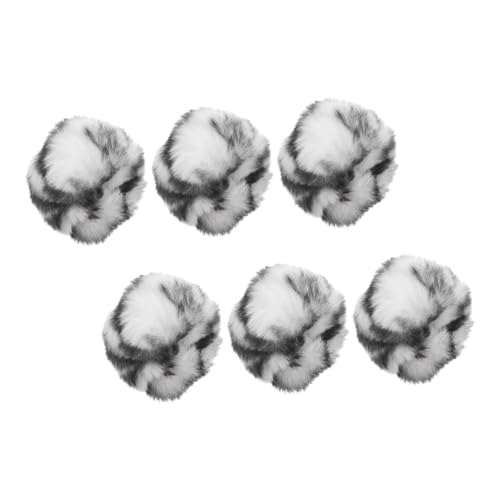 Happyyami 6stücke Katzenminze Plüschtier Ball Zum Kratzen Für Katzen Interaktives Katzenspielzeug Mit Katzenminze Aus Weichem Plüschmaterial von Happyyami