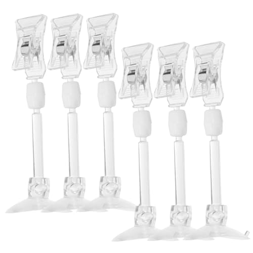 Happyyami 6stücke Aquarium Saugnapf Clips Für Fischfutter Wiederverwendbare Fischernährungswerkzeuge Für Füttern Und Handhabung Von Algen Im Aquarium Happyyami 6stücke Aquarium Saugnapf Clips Für Fischfutter Wiederverwendbare Fischernährungswerkzeuge Für Füttern Und Handhabung Von Algen Im Aquarium von Happyyami