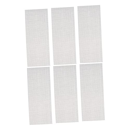 Happyyami 6St Aquatisches Netz Drahtgitter Zubehör für Aquarien Aquariumnetz edelstahlgewebe wasserreiniger Reiniger für Fischbecken Haushalt Maschendraht Aquariengitter Rostfreier Stahl Happyyami 6St Aquatisches Netz Drahtgitter Zubehör für Aquarien Aquariumnetz edelstahlgewebe wasserreiniger Reiniger für Fischbecken Haushalt Maschendraht Aquariengitter Rostfreier Stahl von Happyyami