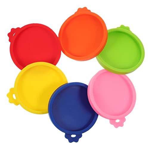 Happyyami 6St Deckel von Joghurtgläsern Dosenverschluss pet Supplies kleine Haustierfutterabdeckungen Dehnbare Dosendeckel Hundefutter katzenfutter Abdeckungen für Tierfutter liefern kann Happyyami 6St Deckel von Joghurtgläsern Dosenverschluss pet Supplies kleine Haustierfutterabdeckungen Dehnbare Dosendeckel Hundefutter katzenfutter Abdeckungen für Tierfutter liefern kann von Happyyami