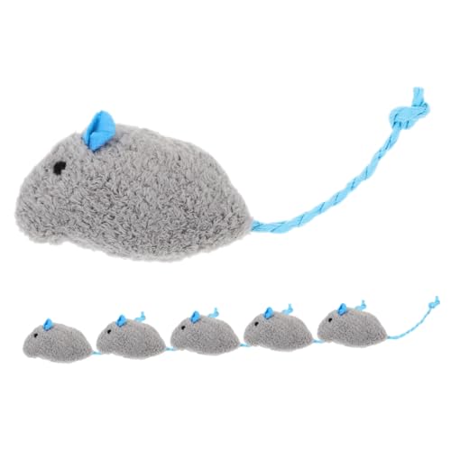 Happyyami 6St Katze Plüsch-Mäuse-Spielzeug katzenspielzeug interaktives Spielzeug Knisterspielzeug mit Katzenminze drinnen Kickball Haustierzubehör Katze Spielzeug behandeln behaart Happyyami 6St Katze Plüsch-Mäuse-Spielzeug katzenspielzeug interaktives Spielzeug Knisterspielzeug mit Katzenminze drinnen Kickball Haustierzubehör Katze Spielzeug behandeln behaart von Happyyami