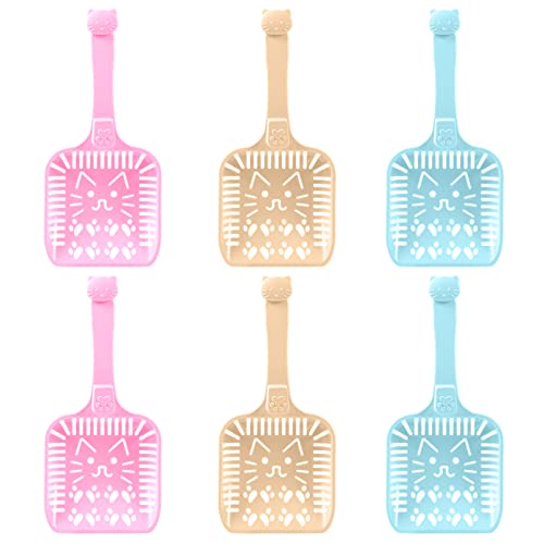 Happyyami 6St Schaufel für Katzenstreu Wurf Nicht Abfallbehälter für Katzenstreu Filter Sichter katzenklo zubehör pet Supplies Easy putz Schaufel für Haustierstreu Katzensandschaufel Plastik Happyyami 6St Schaufel für Katzenstreu Wurf Nicht Abfallbehälter für Katzenstreu Filter Sichter katzenklo zubehör pet Supplies Easy putz Schaufel für Haustierstreu Katzensandschaufel Plastik von Happyyami