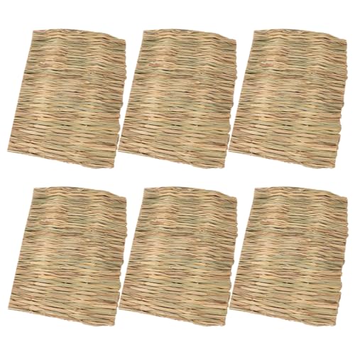 Happyyami 6st Einstreu Für Kaninchen Strohmatte Hasenmatte Kaninchenmatten Für Käfige Hasenkäfigmatte Kaninchenbetten Hasenbett Einstreu Für Kleintiere Kaninchenkäfigmatte Hasenzubehör Gras Happyyami 6st Einstreu Für Kaninchen Strohmatte Hasenmatte Kaninchenmatten Für Käfige Hasenkäfigmatte Kaninchenbetten Hasenbett Einstreu Für Kleintiere Kaninchenkäfigmatte Hasenzubehör Gras von Happyyami