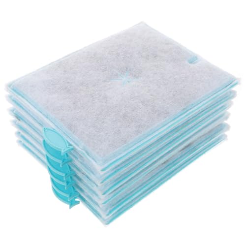 Happyyami 6st Ersatzfilter Für Aquarien Aquarium Aquarienfilter Aquarienwatte Aquarienversorgung Liefern Praktische Aquarienunterlage Verdickte Baumwolle Zum Ersetzen Für Tank Aktivkohle von Happyyami