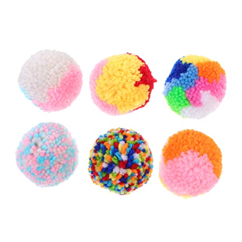 Happyyami 6st Katzenspielzeug Spielzeug Für Kätzchen Kätzchenspielzeug Haustier Ball Spielzeug Lustiges Katzenminze-Spielzeug Pet-Ball-Spielzeug Katze Pom Beißen Sie Den Ball Backenzahn Garn Happyyami 6st Katzenspielzeug Spielzeug Für Kätzchen Kätzchenspielzeug Haustier Ball Spielzeug Lustiges Katzenminze-Spielzeug Pet-Ball-Spielzeug Katze Pom Beißen Sie Den Ball Backenzahn Garn von Happyyami