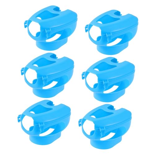 Happyyami 6st Taubenhalter Heu Reiniger Vogel Fütterer Papageienkäfig Wagen Futterstelle Für Kaninchen Träger Taubenkäfig Pole Birdie Vogelkäfige Haustier Taubenschreck Erbse Pp Sky-Blue Happyyami 6st Taubenhalter Heu Reiniger Vogel Fütterer Papageienkäfig Wagen Futterstelle Für Kaninchen Träger Taubenkäfig Pole Birdie Vogelkäfige Haustier Taubenschreck Erbse Pp Sky-Blue von Happyyami