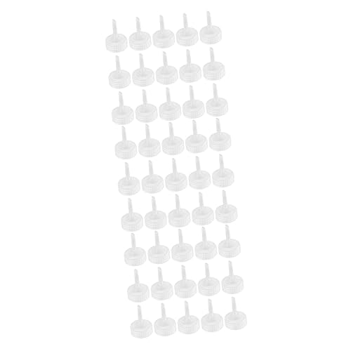 Happyyami 75 STK Garnelen-Ei-inkubator-Kappe Garneleneier Garnelen-schlupfkappe Flaschen Brütset Für Salzgarnelen Inkubator Für Aquarium Fischbrutkasten DIY Schraffurwerkzeuge Artemia-Netz von Happyyami