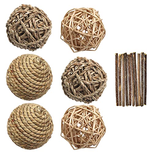 Happyyami 7stücke Teiliges Kaninchen Kauspielzeug Molarbälle Für Hamsterkäfig Deko Für Nagetiere Zahnspielzeug Für Hamster Und Meerschweinchen Geruchsneutral Fördert Spaß Und Happyyami 7stücke Teiliges Kaninchen Kauspielzeug Molarbälle Für Hamsterkäfig Deko Für Nagetiere Zahnspielzeug Für Hamster Und Meerschweinchen Geruchsneutral Fördert Spaß Und von Happyyami