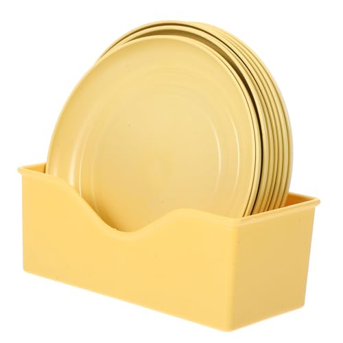 Happyyami Katzenfutter Flache Katzennäpfe Indoor-katzennäpfe Kätzchennäpfe für Kurze Beine Gelber Boden Happyyami Katzenfutter Flache Katzennäpfe Indoor-katzennäpfe Kätzchennäpfe für Kurze Beine Gelber Boden von Happyyami