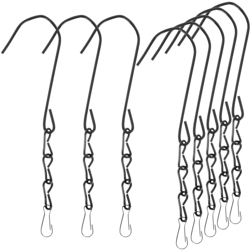 Happyyami 8stücke Teiliges Von Metallhängeschlaufen Für Vogelhäuschen Windspiele Und Blumentöpfe Stabile Aufhängung Für Garten Und Balkon Langlebig Und Praktisch von Happyyami
