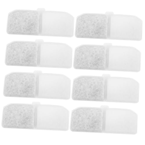 Happyyami 8St Wasserspender Filterwatte Wasserfilter Trinkbrunnen für Haustiere Katzenwasser katzenbrunnen Filter cat Fountain Filter Filtermatte Haustiertränke Ionenaustauscherharz Weiß Happyyami 8St Wasserspender Filterwatte Wasserfilter Trinkbrunnen für Haustiere Katzenwasser katzenbrunnen Filter cat Fountain Filter Filtermatte Haustiertränke Ionenaustauscherharz Weiß von Happyyami