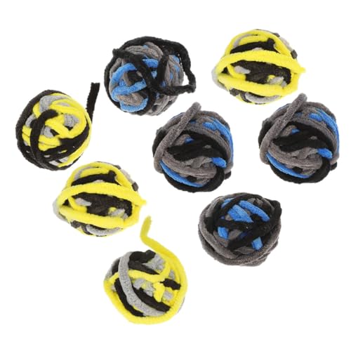 Happyyami 8stücke Bunte Katzenspielzeug-bälle Aus Weichem Interaktive Spielzeuge Für Drinnen Für Kätzchen Und Katzen Zum Kratzen Und Spielen Happyyami 8stücke Bunte Katzenspielzeug-bälle Aus Weichem Interaktive Spielzeuge Für Drinnen Für Kätzchen Und Katzen Zum Kratzen Und Spielen von Happyyami