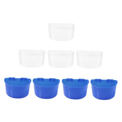 Happyyami Robuste Vogel Wasser Feeder Lebensmittel Box Kunststoff Für Papageien Vögel von Happyyami